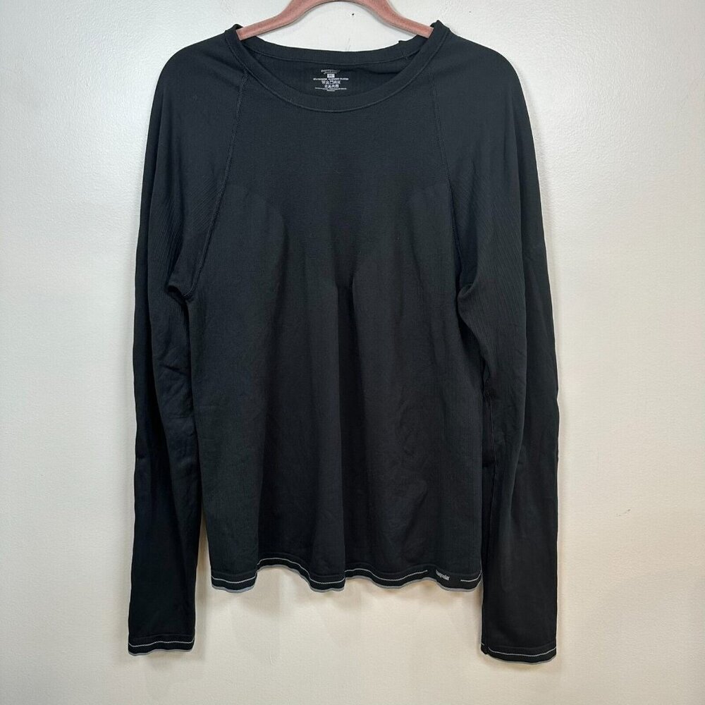 Patagonia Capilene Cool Lightweight Fast Drying Long Sleeve Shirt Top Black XL